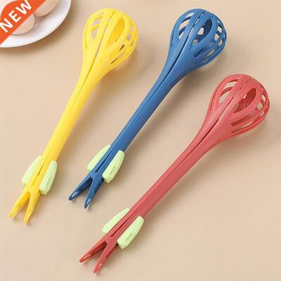 justdolife Plastic Kitchen Whisk Versatile Dual-Use Manual E