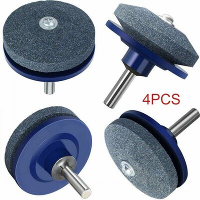 4pcs Lawn Mower Sharpener Set Garden Tools  Sharpener Balanc