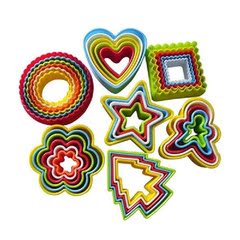 7 Styles Christmas Cookie Cutter Biscuit Icing Fondant Cake