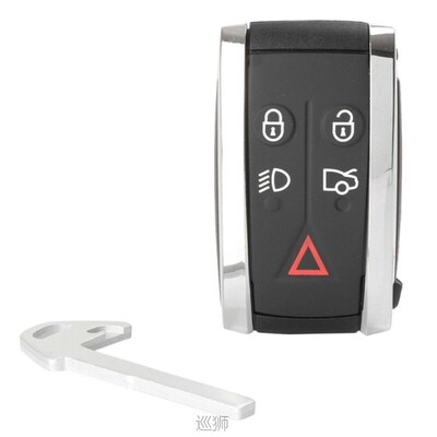 1pc 5-Buttons Car Remote Key Fob Shell Case Cover For