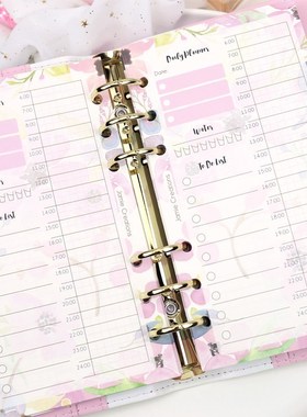 MyPretties 40 Sheets Floral Daily Planner Refi
