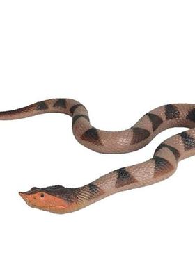 Realistic Snake Toy Realistic Snake Prop Model Agkistrodon