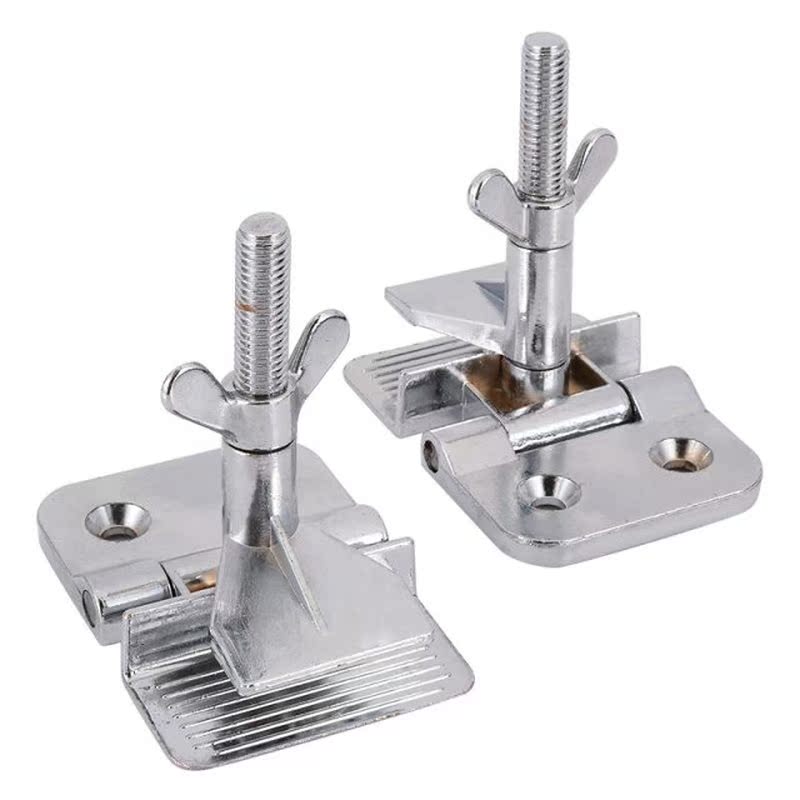 2Pcs Silk Screen Printing Butterfly Hinge Clamp Zinc Alloy H