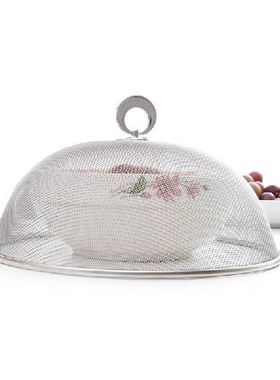 28x12cm simple stainless steel leftover food cover