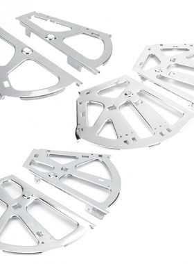 1 Pair Stainless Steel Furniture Hinge Shoes Drawer Cabinet