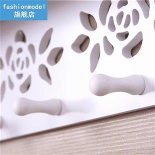45x15x10cm White Wall Hanging Shelf Modern Floating Shelves