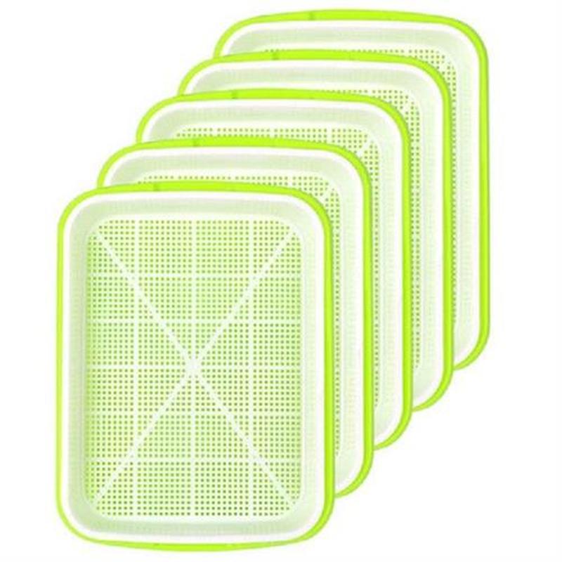 5Pcs Seed Sprouter Tray Nursery Tray Seed Germination Tray