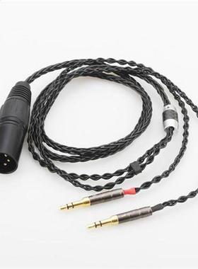 Audiocrast HC010 2x3.5mm HIFI 4 pin XLR Male Balanced Headp