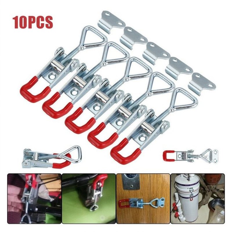 10PCS Toggle Latch Clamp 4001 Holding Capacity 150Kg/330Lbs