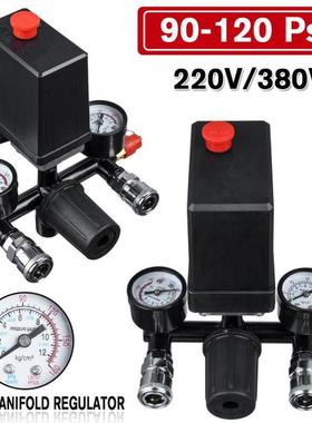 Air Compressor Pump 220V/380V Pressure Switch Control Manifo