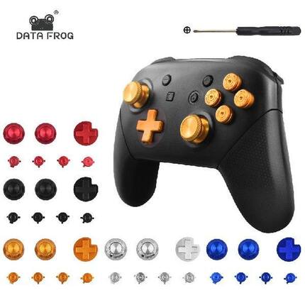 Metal Switch Pro Thumb Stick Button Controller ABXY