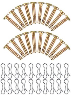 20Sets Metal Replacement Cotter Shear Pin Snow Thrower Acces
