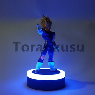Dragon Ball Action Figure Evil Vegeta Led Light Base PVC Dr