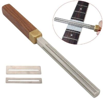 Guitar Fret Crowning File,Fret End Rounded Tool,