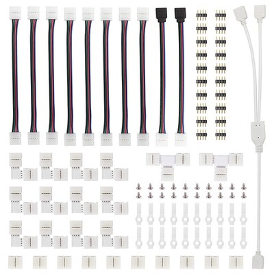 The LED Strip Kit is applicable to 10 mm 5050 4 pin