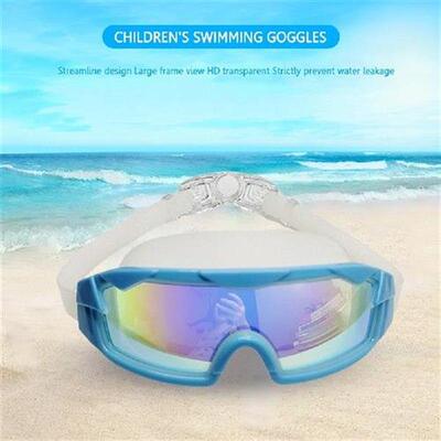 Children Myopia Swimming Goggles Electroplate Swim Glasses