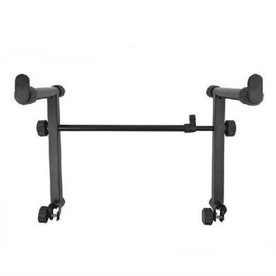 Folding Keyboard Stand Sturdy Adjustable Height Musical