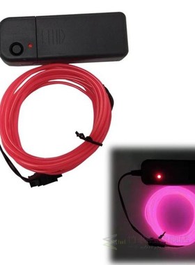 1M/ /5M LED Wire Neon Glow String Strip Light Rope Controlle