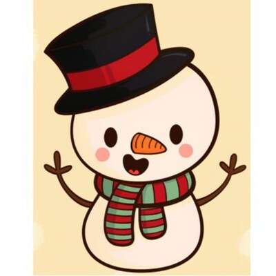 Cute Christmas Snowman Metal Cutting Dies Stencil DIY Scrapb