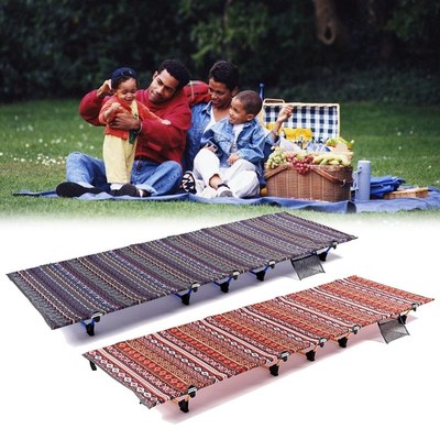 Portable Camping Cot Folding Bed Crib Outdoor Aluminum Alloy
