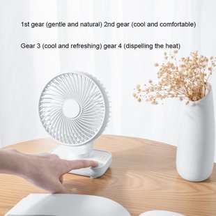The New Mini Fan Mute USB Charging Fan Student Office Home
