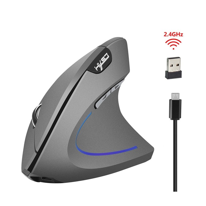 vertical wireless mouse 2.4ghz ergonomic mouse design 2400dp