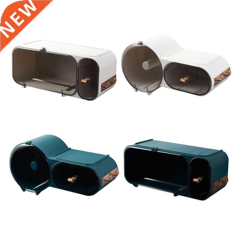 Bathroom Roll Toilet Paper Holder Plastic Tissue Box