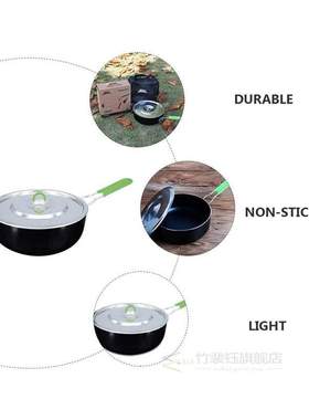 1pc Aluminium Alloy Non-Stick Flat Steak Pan Fry Skillet Coo