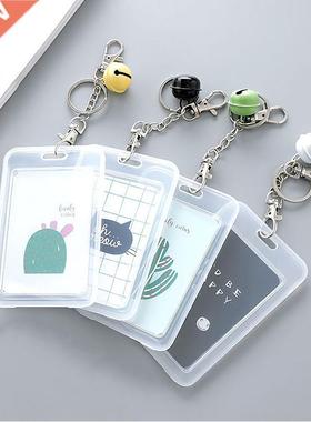 eTya Women Credit Card Holder Bag Cartoon Cute Cactus Studen