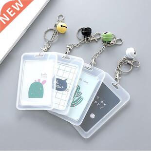 eTya Women Credit Card Holder Bag Cartoon Cute Cactus Studen