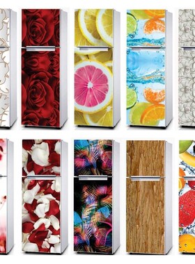 Freezer Sticker Wallpaper Refrigerator-Wrap Fridge-Door-Cove