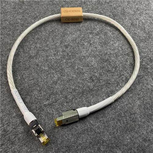 Odin Network Cable Cat 8 Speed Lan RJ45 High Purity Silver P