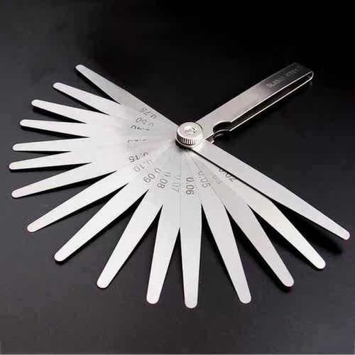 Rust-Proof Detachable Feeler Gauge 0.02-1.0mm Feeler Gauge 1