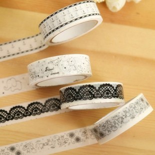 2pcs DIY Decorative Masking Tape 15mm * 10m Cute Scrapbookin