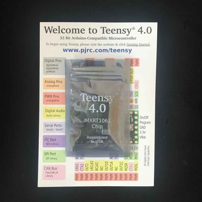 1 pcs x Teensy 4.0 USB Development Board
