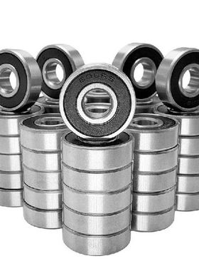 60Pcs/Set 608 2RS Ball Bearing ABEC-5 8X22X7 mm Deep Groove
