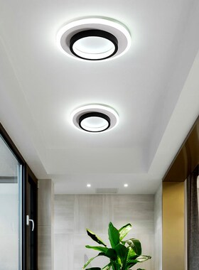 New Acrylic Square lamp chandeliers  hallway Balcony corrido