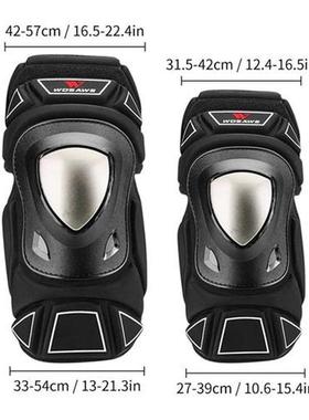 EVA Sports Elbow Knee Shin Armor Geer Guard Ps Protector f