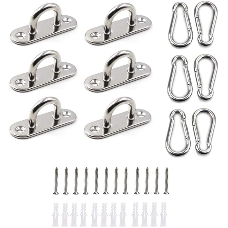 62KC Stainless Steel Eye Plate Stainless Steel M5 Fixed