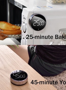 LED Digital Kitchen Timer For Cooking Shower Study Stopwatch