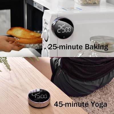 LED Digital Kitchen Timer For Cooking Shower Study Stopwatch