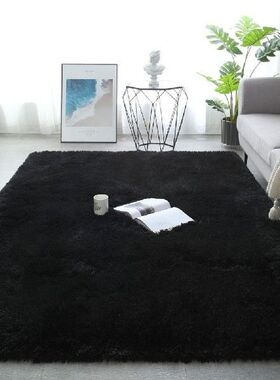 Nordic Style Furry Mat Modern Bedroom Carpet Living Room