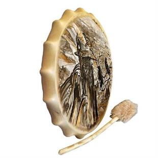 Shaman Drum Handmade Shamanic Drum With Drum Stick Hand