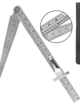 Stainless Steel Welding Taper Gage Feeler Gauge Hole Inspect