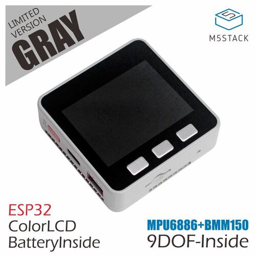 M5Stack Official ESP32 Mpu6886 BMM150 9Axies Motion Sensor C