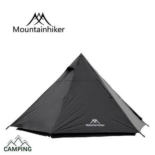 Mounthiker Outdoor Rainproof Darkness Minaret Tent Black