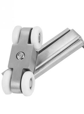 Slide Door 4 Wheel Roller Rail Pulley Household Hardware Too