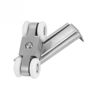 Slide Door 4 Wheel Roller Rail Pulley Household Hardware Too