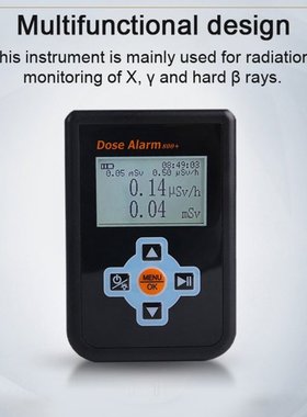 Geiger Counter Dose Equivalent X γ Hard β Rays Nu