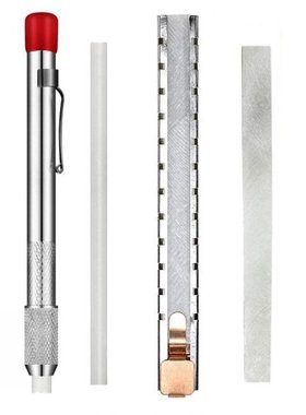 4pcs Soapstone Marker Pencil And Refill Set Drawing & Ma